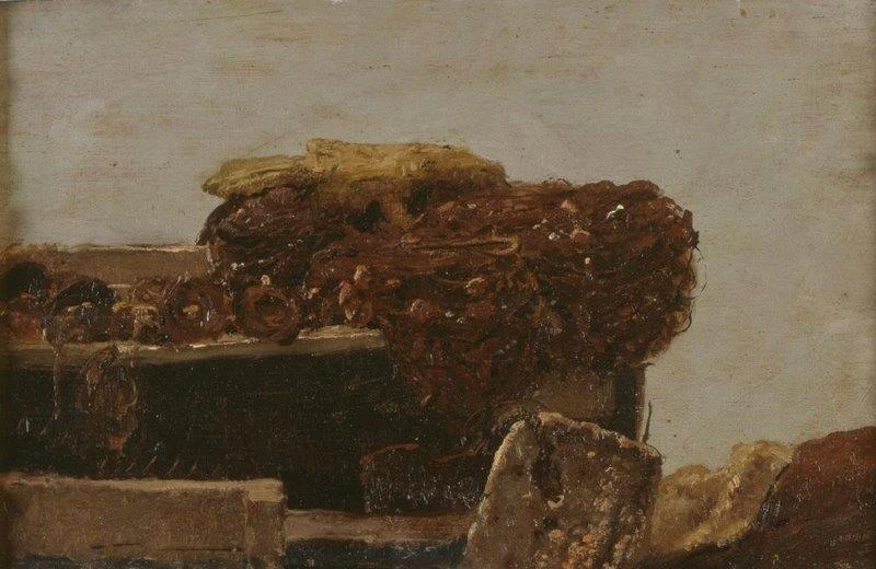 Barche da pesca con reti - Museo Civico di Barletta